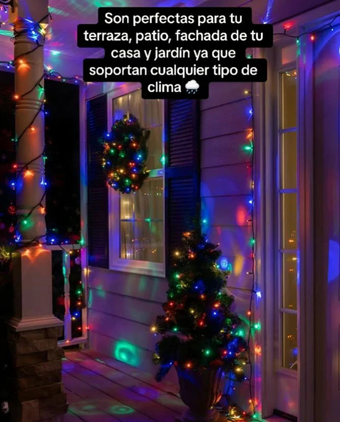 🌿¡Ilumina tu Navidad con energía solar, Pague 1 y lleve la 2 Gratis (10 metros cada luz)