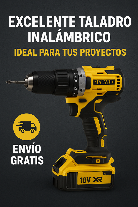 Taladro Dewalt 68v Con 34 Accesorios